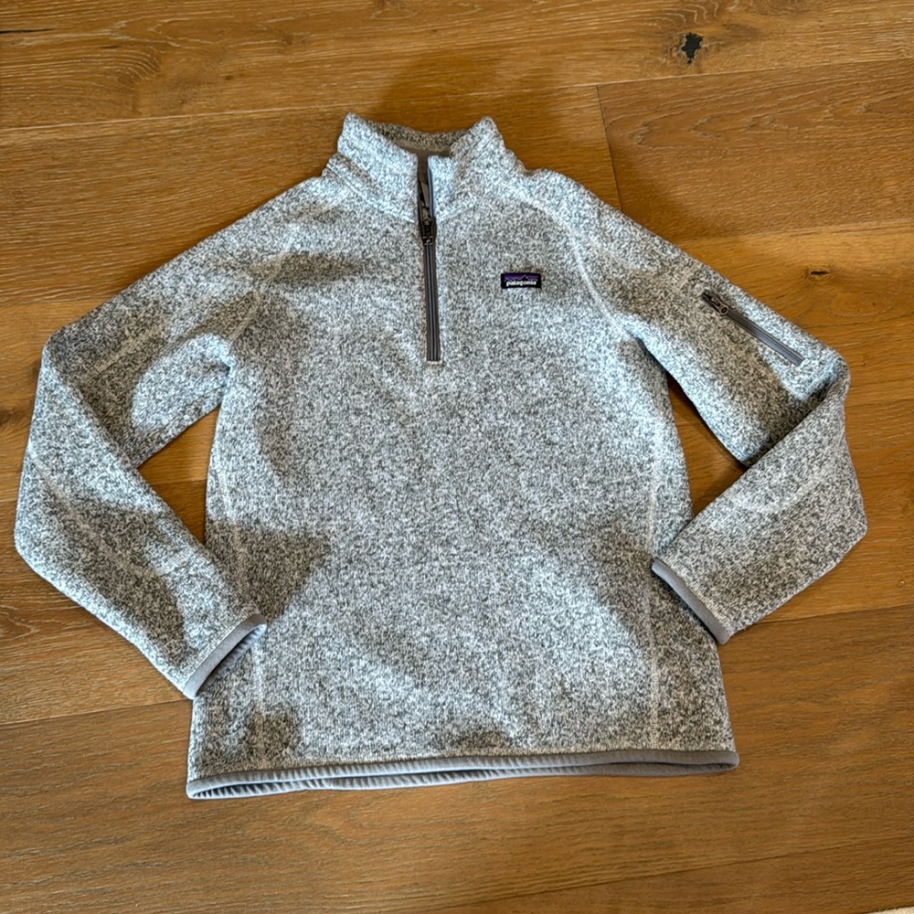 Patagonia Gray Better Sweater- Youth X-Large (14)